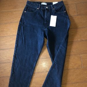 Black Zara mom jeans